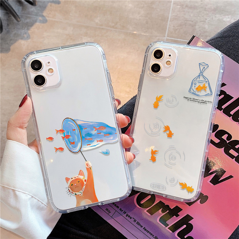 Phone Cases Otterbox - Lovely Fishes Clear Phone Case For