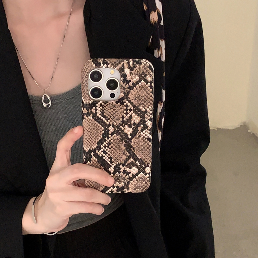 Phone Cases Vogue - Vogue Snake Grain Phone Case for