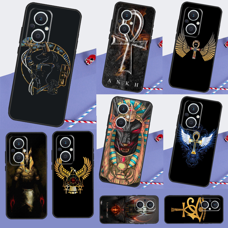 Phone Cases Egypt - Egypt Nefertiti Anubis Ankh Phone Case