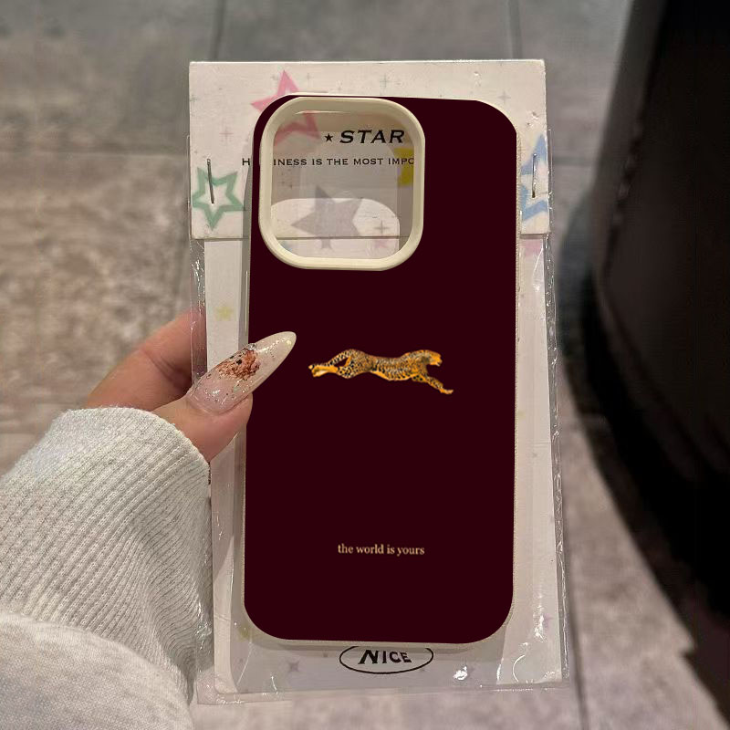 Phone Cases Otterbox - Minimalist Leopard Running Pattern Phone Case
