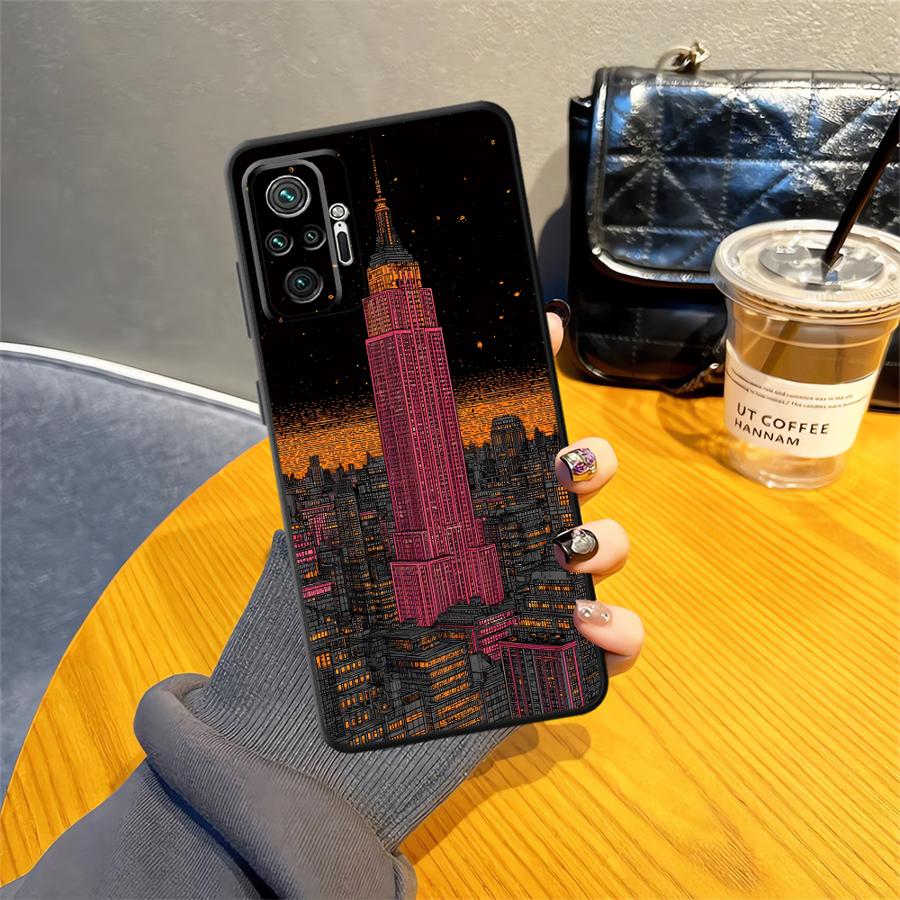 Retro NYC Skyline Art Print Ph - Phone Cases Nyc incelemesi ve fiyatı