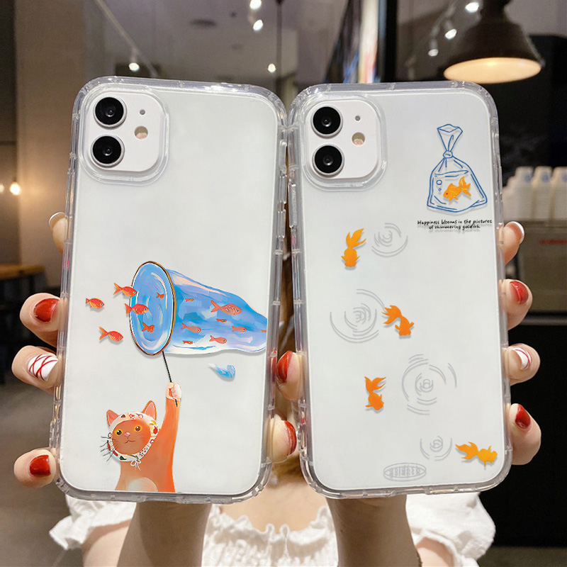 Lovely Fishes Clear Phone Case - Phone Cases Otterbox incelemesi ve fiyatı
