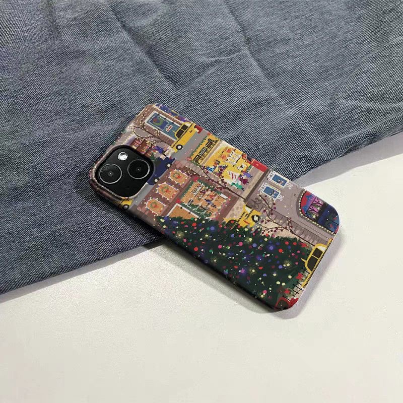 Christmas City Street Festive  - Phone Cases Nyc incelemesi ve fiyatı