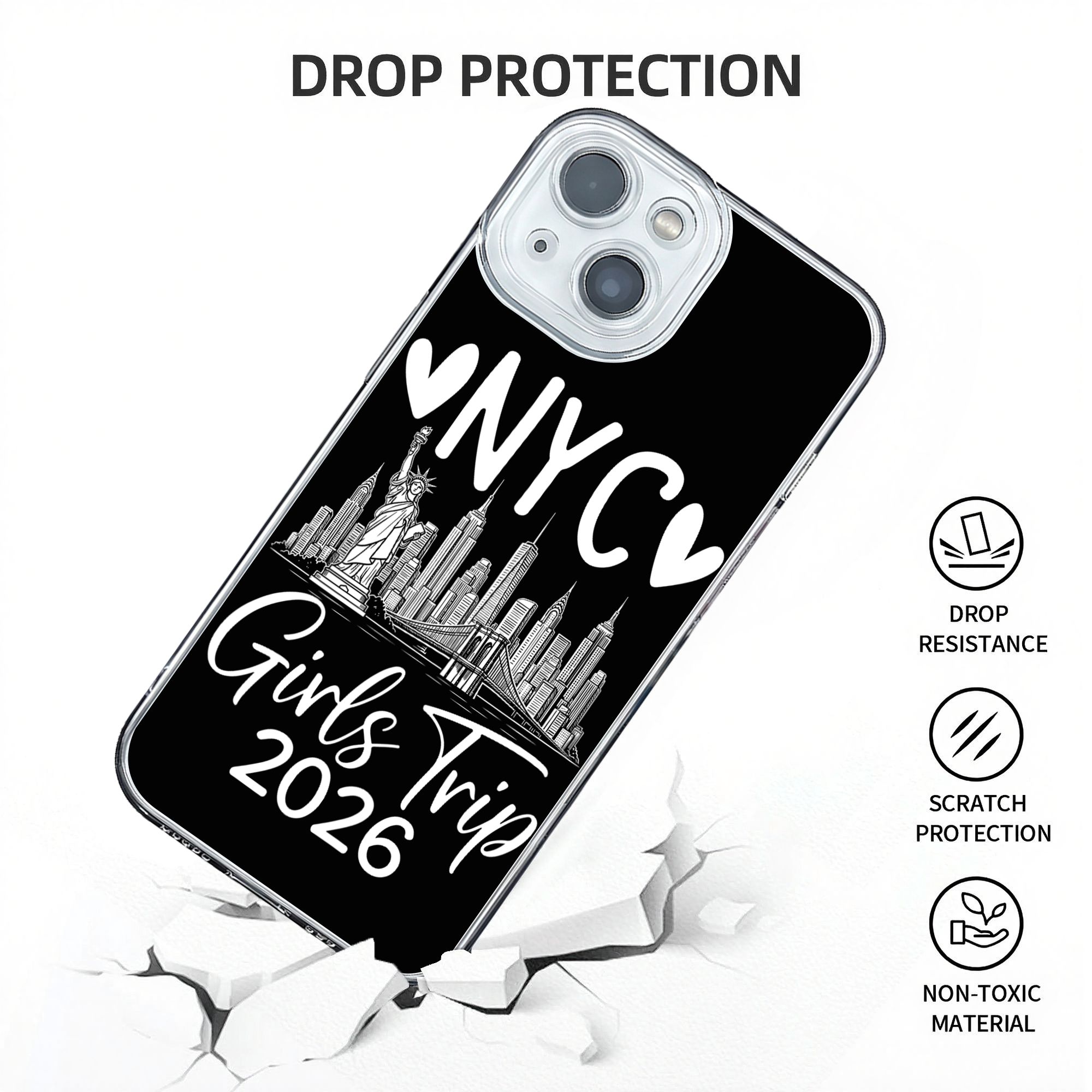 New Armor Bumper Girls Trip NY - Phone Cases Nyc incelemesi ve fiyatı