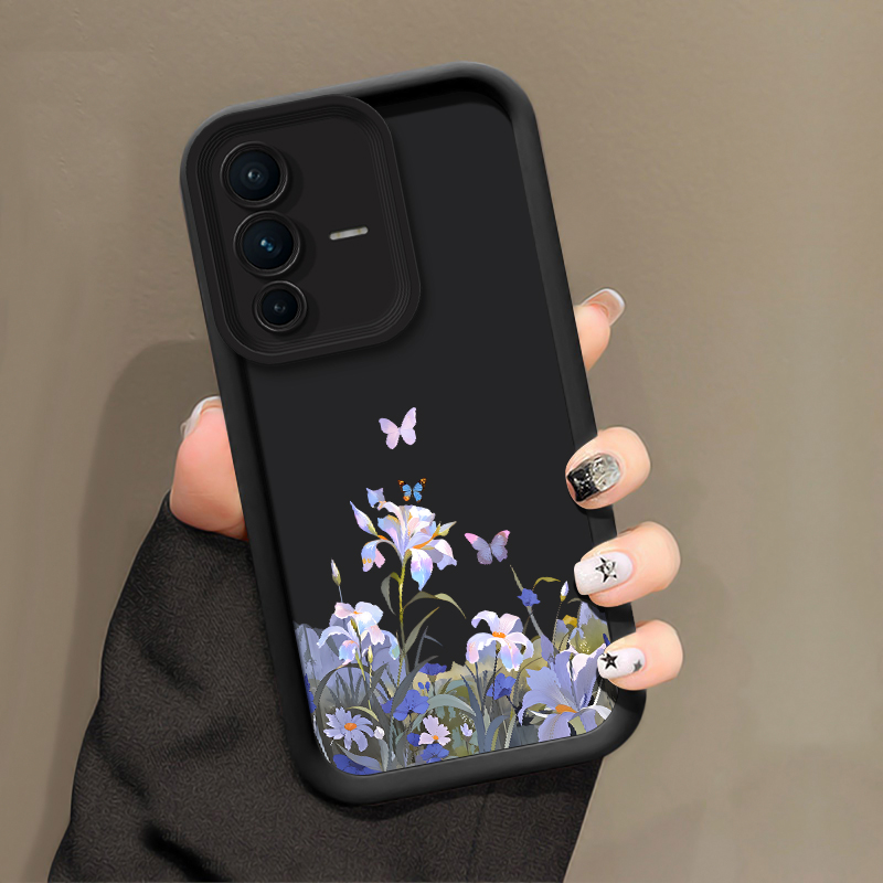 Fashion Flower Butterfly Print - Phone Cases Vivo incelemesi ve fiyatı