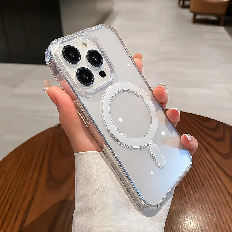 Magnetic Transparent Wireless  - Phone Cases Quality incelemesi ve fiyatı
