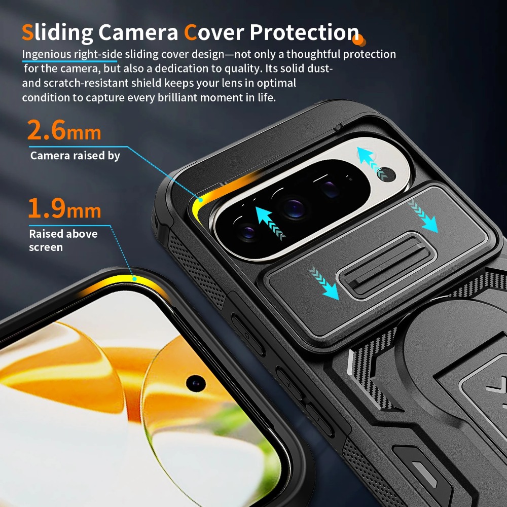 Shockproof Rugged Non-Slip PC  - Phone Cases Quality incelemesi ve fiyatı
