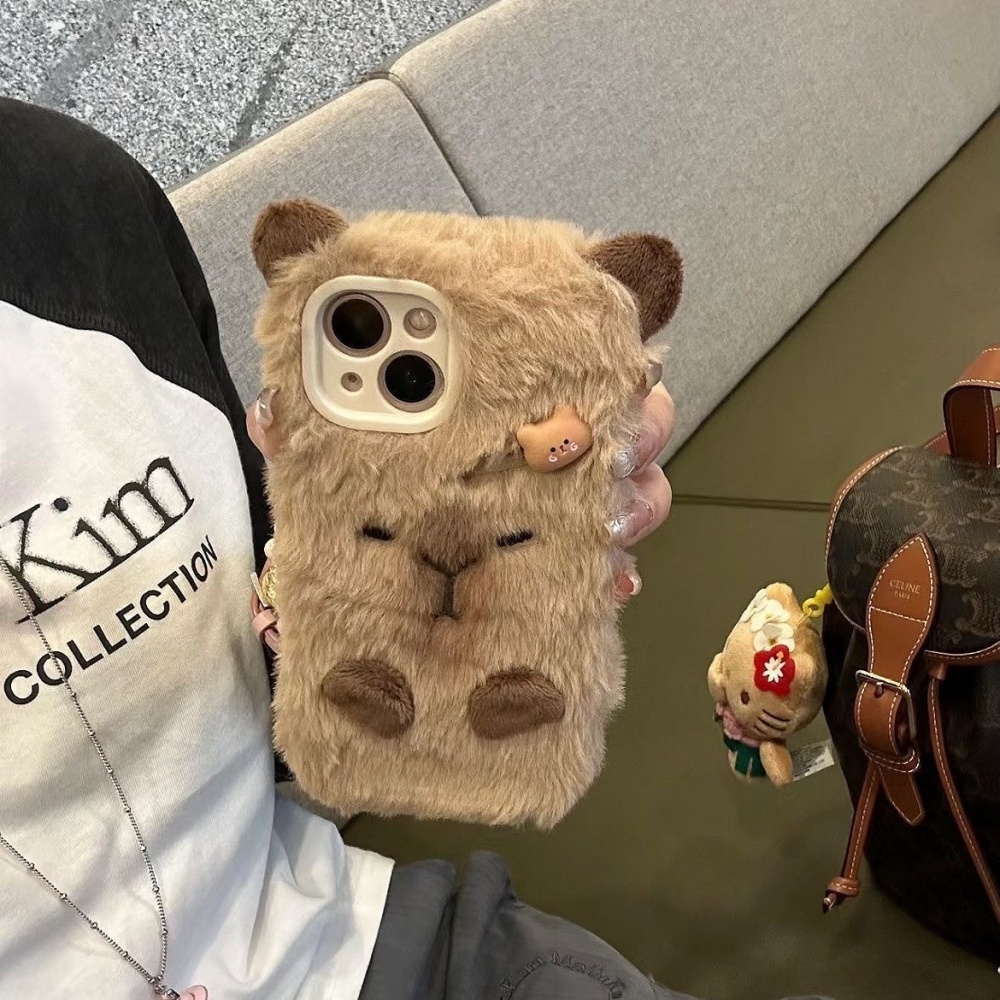 Luxury Capybara Fluffy Fur Pho - Phone Cases Casely incelemesi ve fiyatı