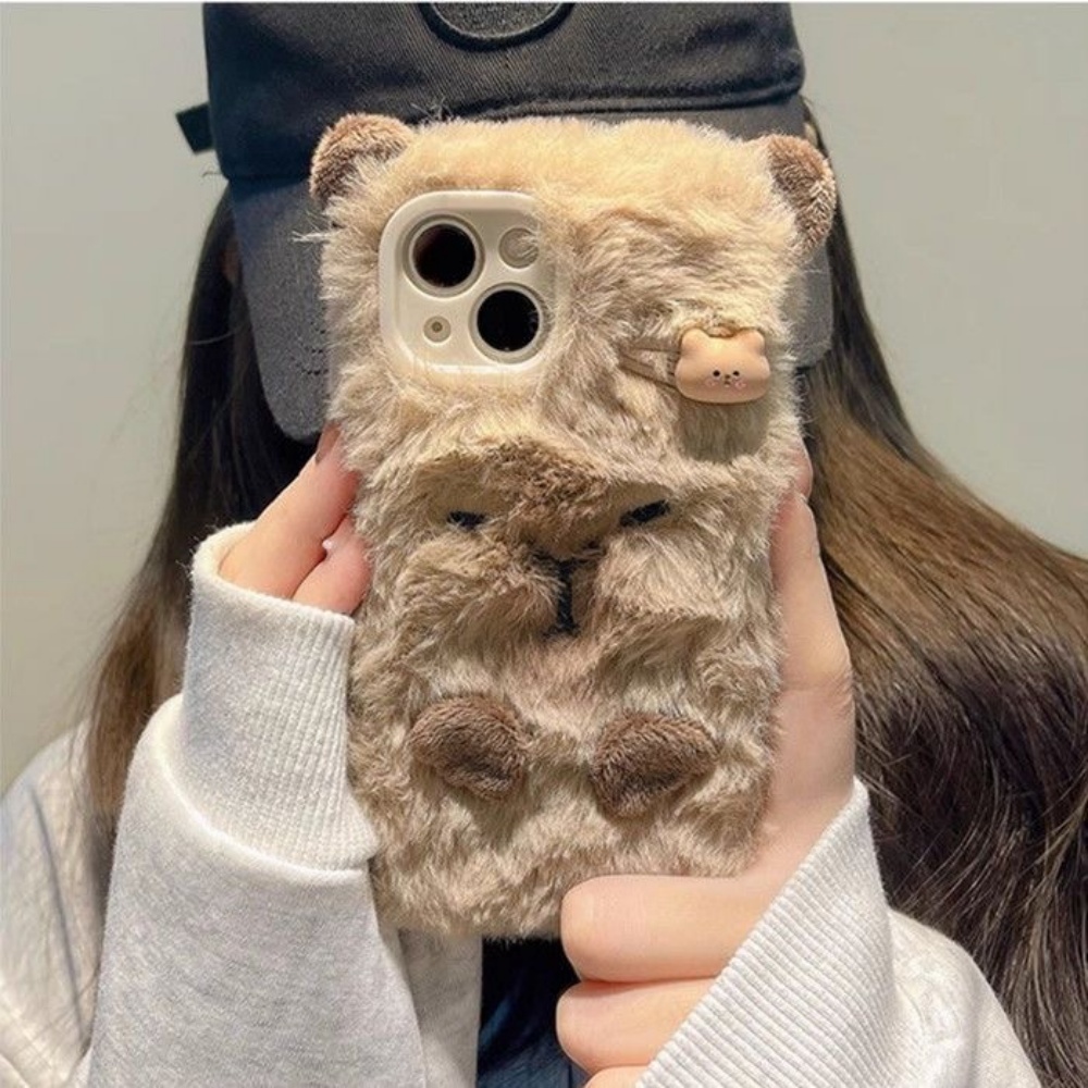 Luxury Capybara Fluffy Fur Pho - Phone Cases Casely incelemesi ve fiyatı