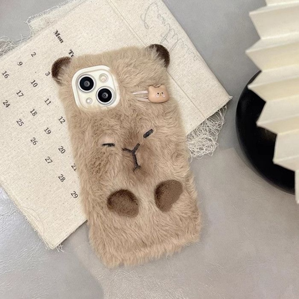 Luxury Capybara Fluffy Fur Pho - Phone Cases Casely incelemesi ve fiyatı