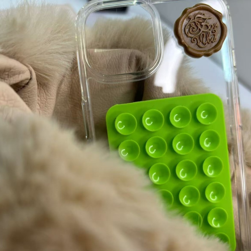 24 Silicone Suction Cups, Blac - Phone Cases Casely incelemesi ve fiyatı