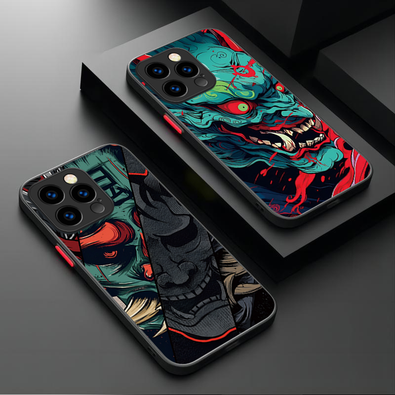 Samurai Hannya Mask Ghost Prin - Phone Cases Otterbox incelemesi ve fiyatı