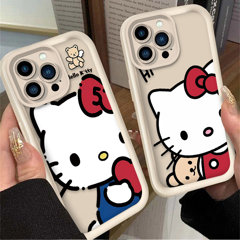 Cute Cartoon Hello Kitty Phone - Phone Cases Otterbox incelemesi ve fiyatı