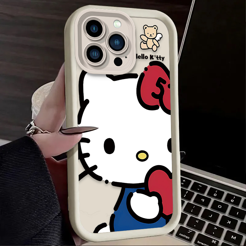 Cute Cartoon Hello Kitty Phone - Phone Cases Otterbox incelemesi ve fiyatı