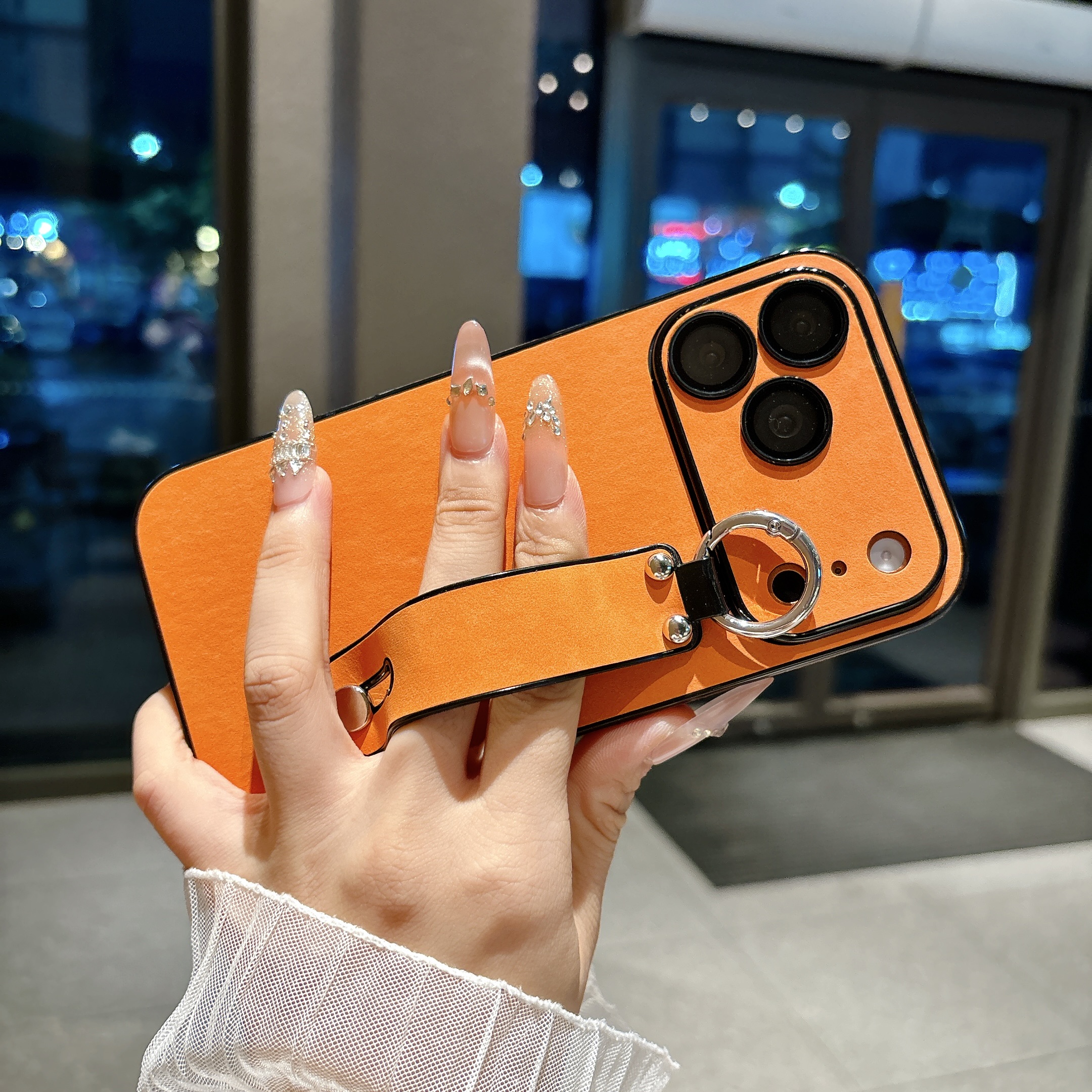 Suede Leather Wrist Strap Hold - Phone Cases Casely incelemesi ve fiyatı