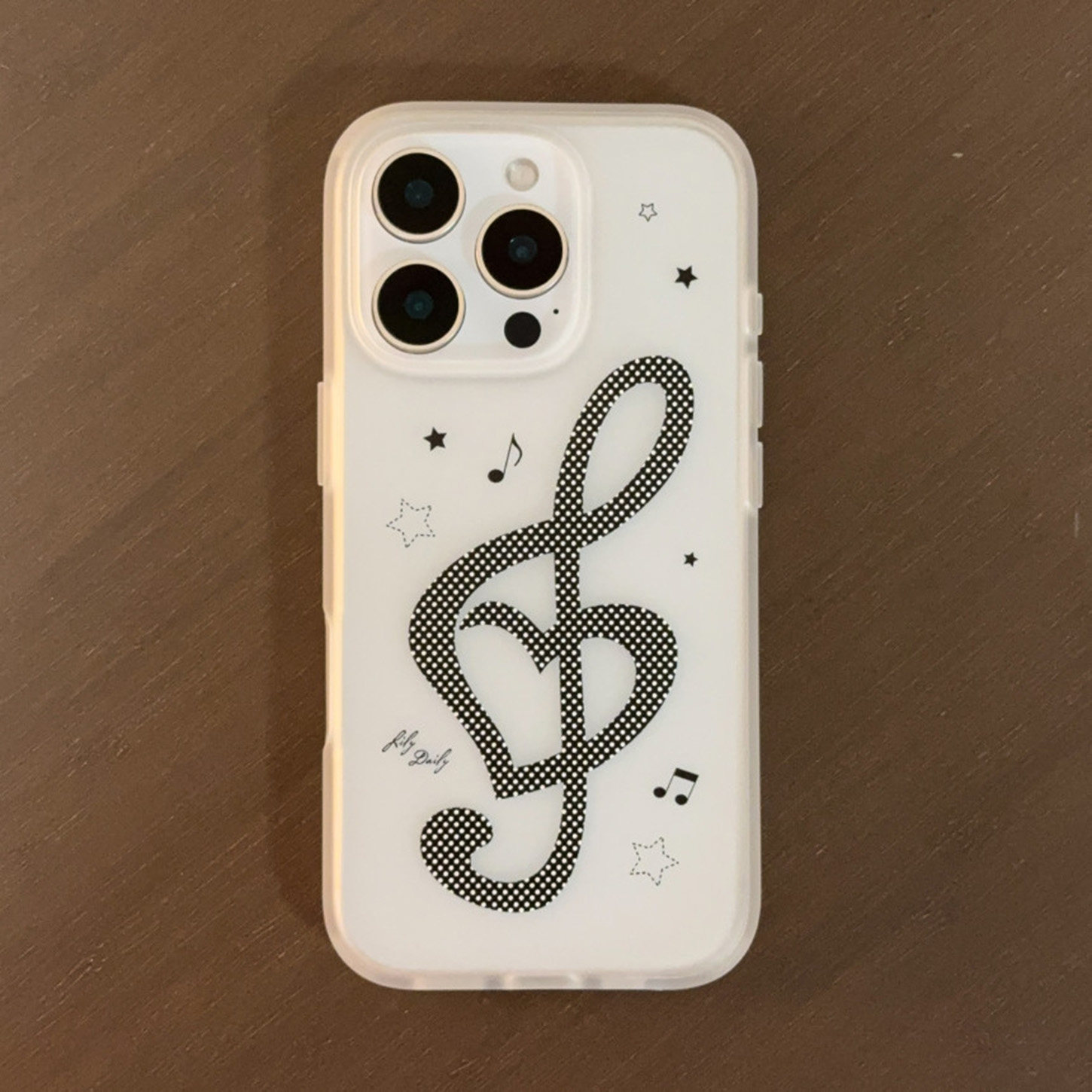Korean Ins Musical Note Froste - Matte Frosted Case incelemesi ve fiyatı