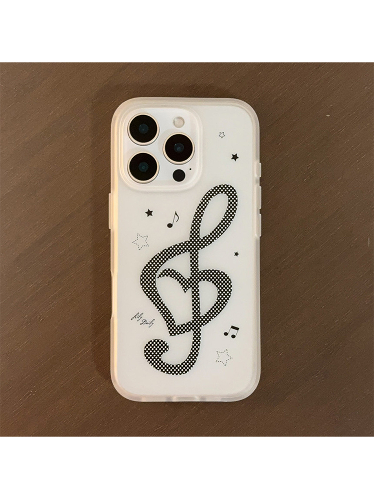 Korean Ins Musical Note Froste - Matte Frosted Case incelemesi ve fiyatı