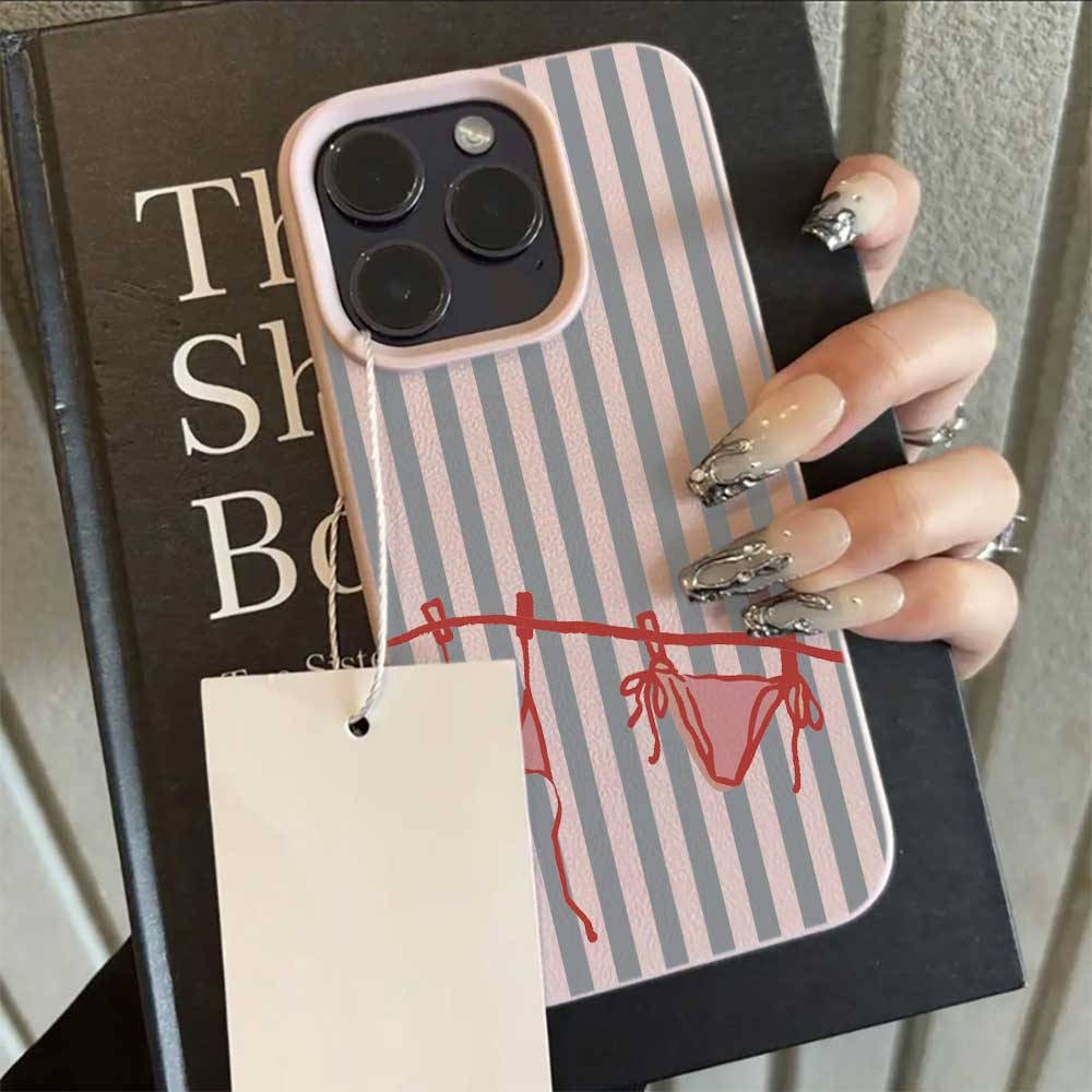 Blue White Striped Bikini Phon - Phone Cases Otterbox incelemesi ve fiyatı