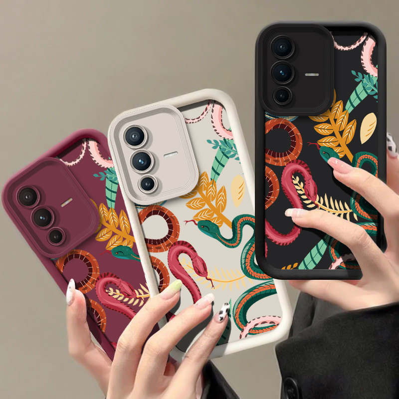 Luxury Snake Print Phone Case  - Phone Cases Vivo incelemesi ve fiyatı