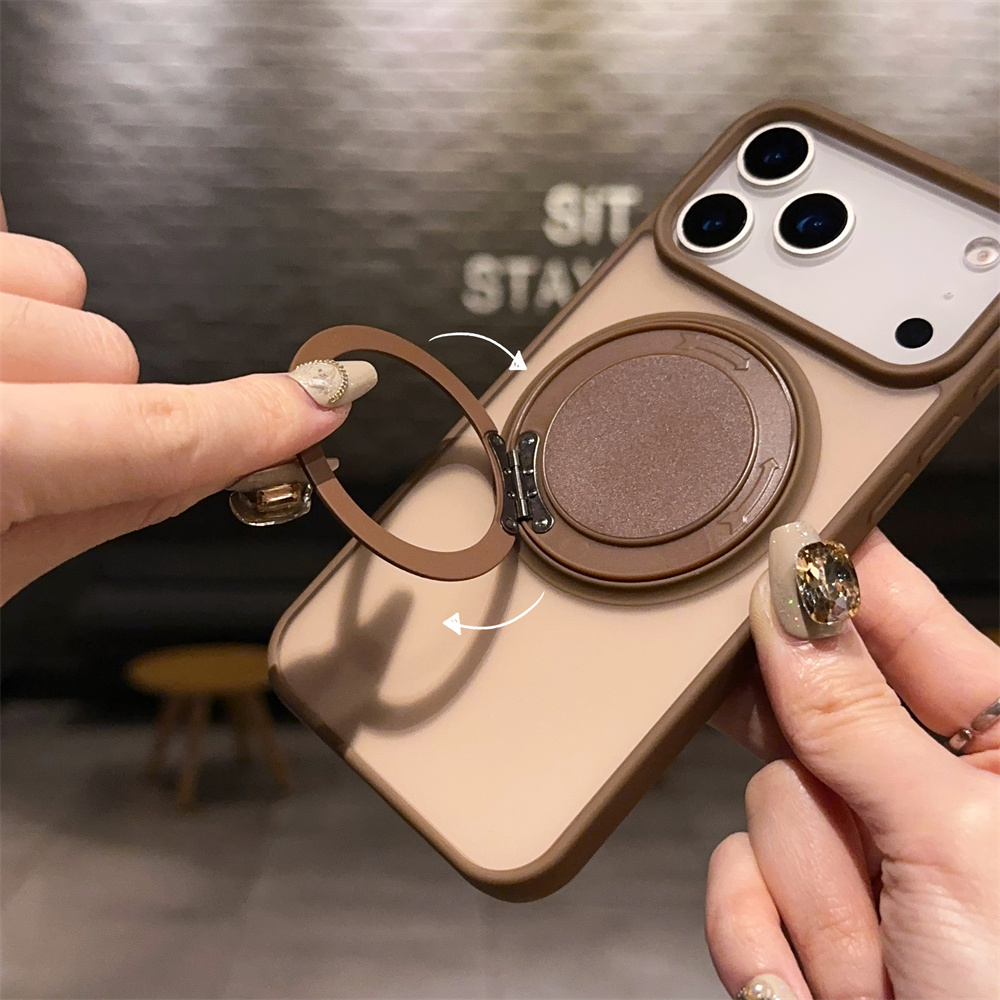 360 Rotating Bracket Magnetic  - Matte Frosted Case incelemesi ve fiyatı