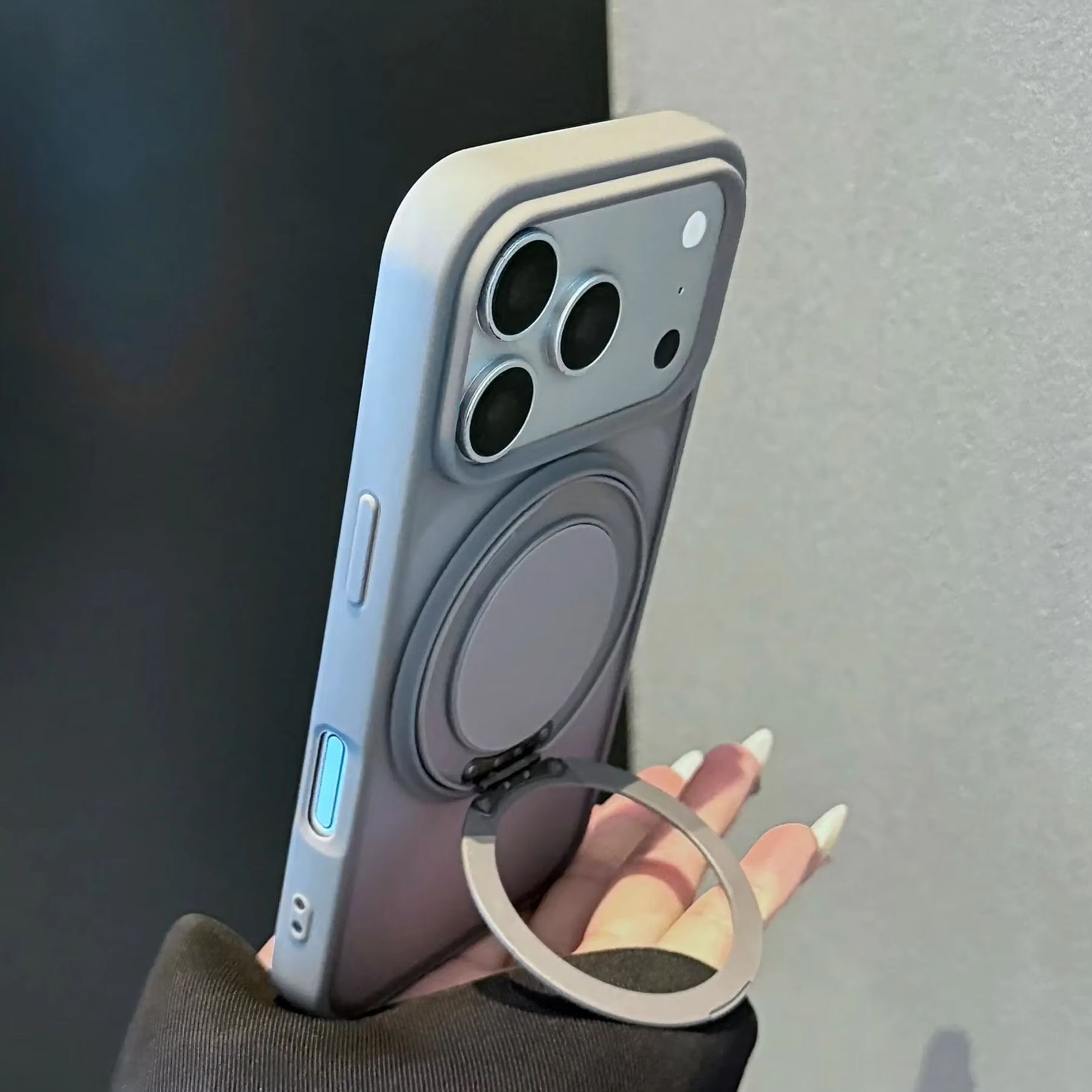 360 Rotating Bracket Magnetic  - Matte Frosted Case incelemesi ve fiyatı