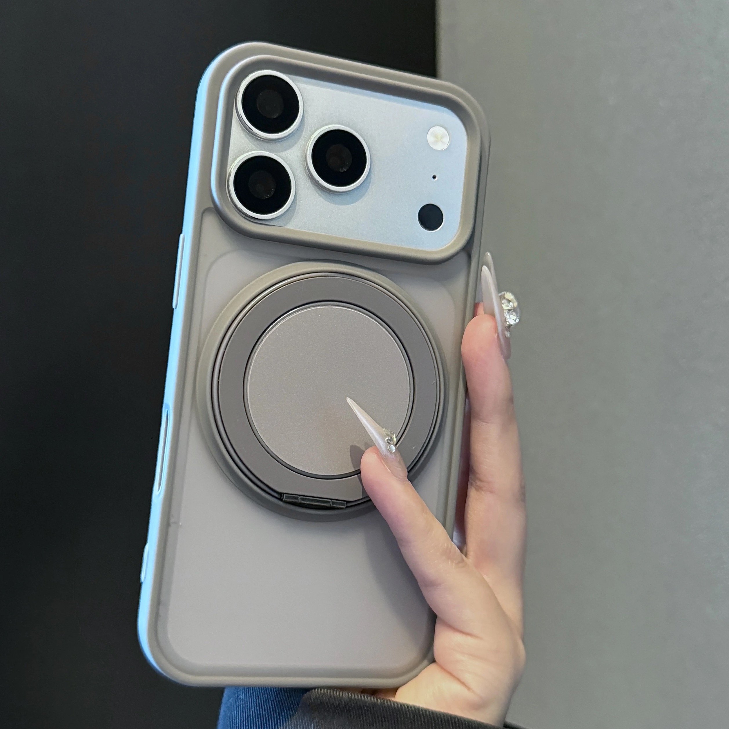 360 Rotating Bracket Magnetic  - Matte Frosted Case incelemesi ve fiyatı