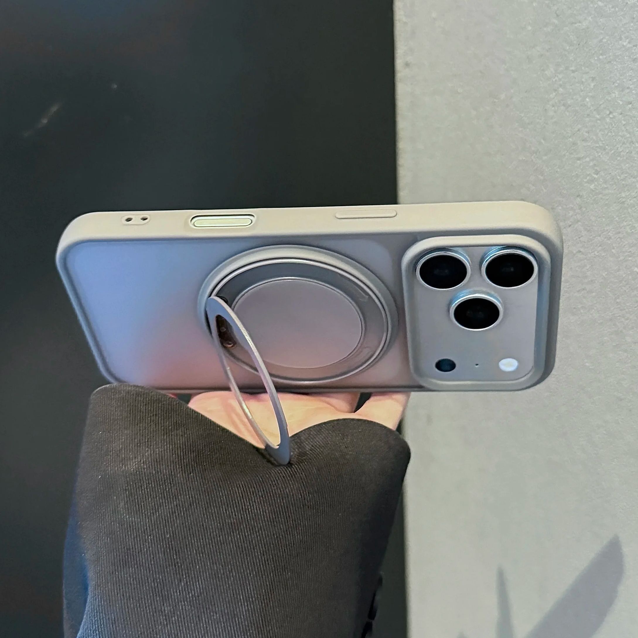 360 Rotating Bracket Magnetic  - Matte Frosted Case incelemesi ve fiyatı