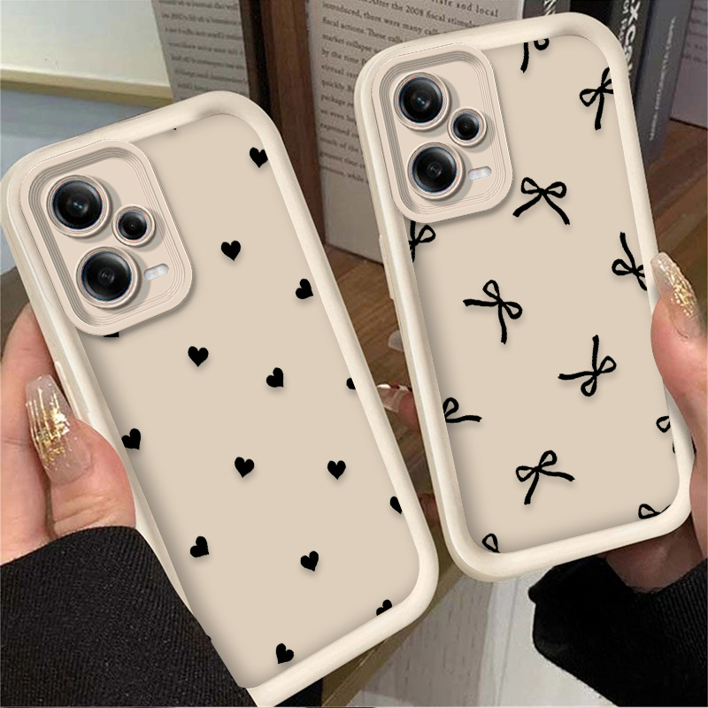 Black Love Heart Bowknot Phone - Phone Cases Iphone 11 incelemesi ve fiyatı