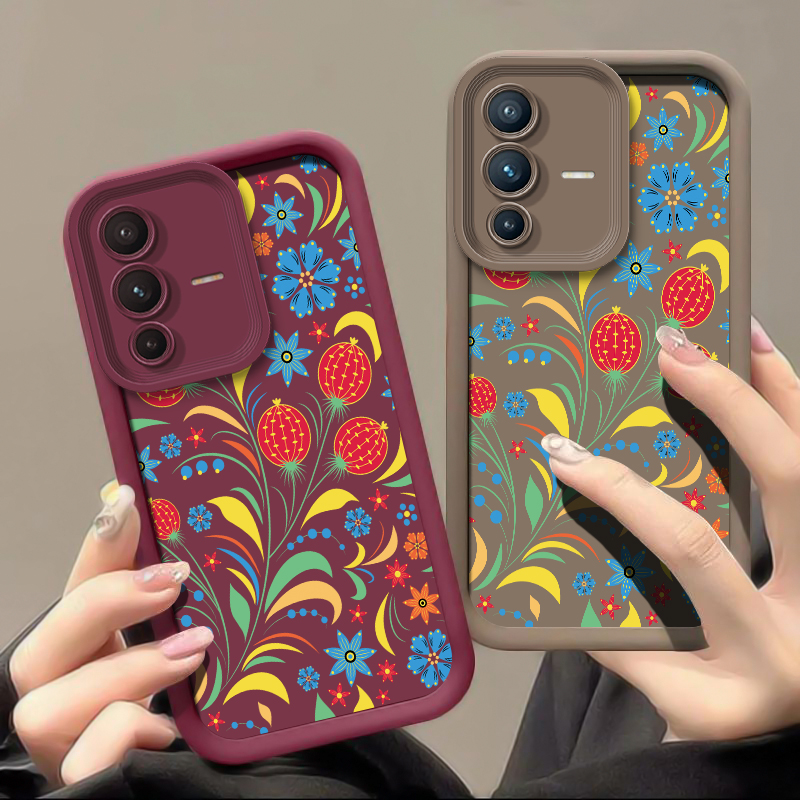Flower Phone Case For Vivo V70 - Phone Cases Vivo incelemesi ve fiyatı