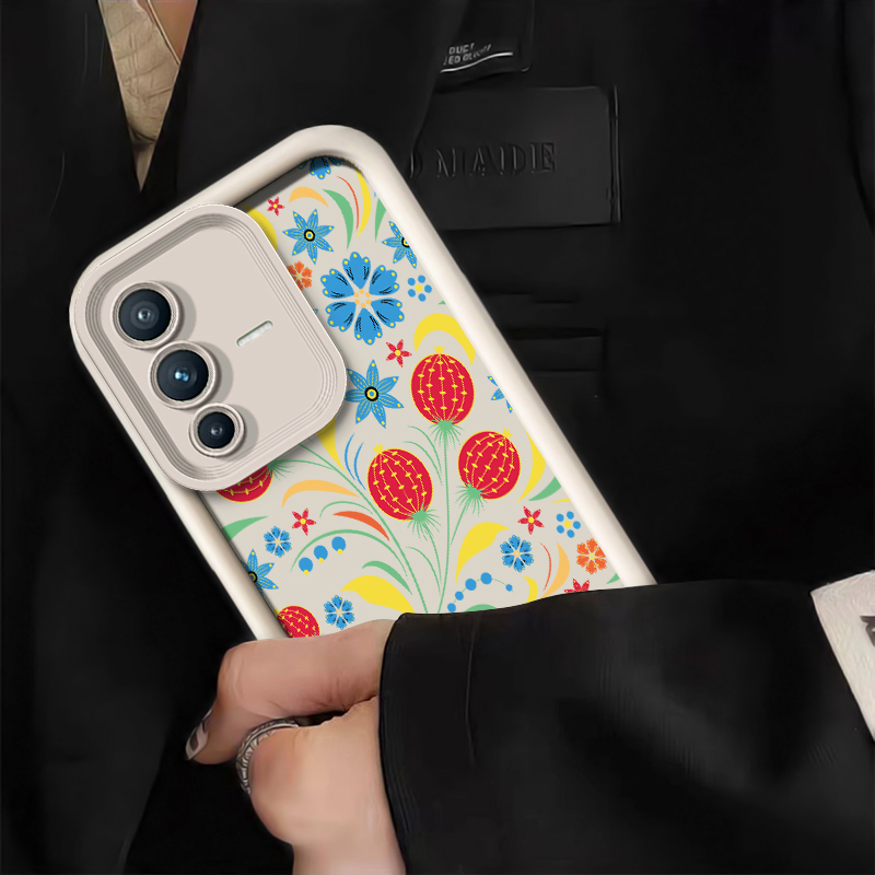 Flower Phone Case For Vivo V70 - Phone Cases Vivo incelemesi ve fiyatı