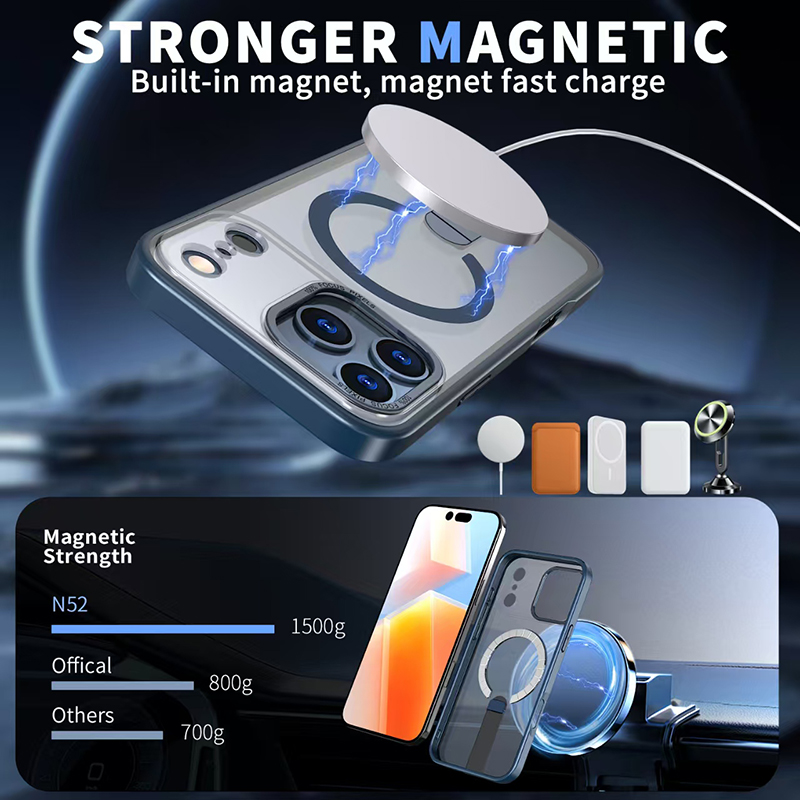 High quality matte metal invis - Phone Cases Quality incelemesi ve fiyatı