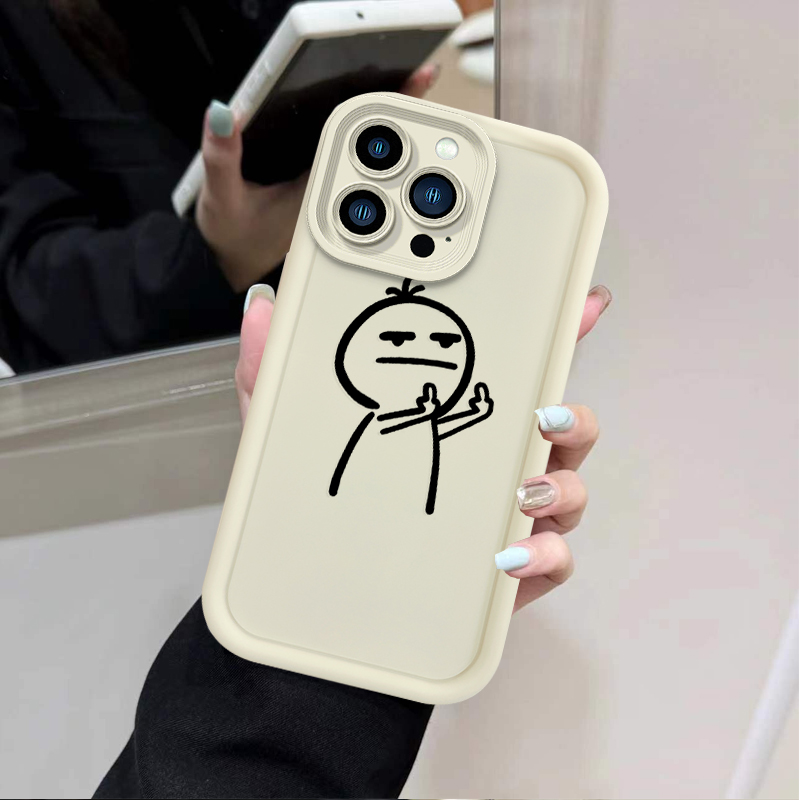 Cartoon Fun Stickman Soft Phon - Phone Cases Otterbox incelemesi ve fiyatı