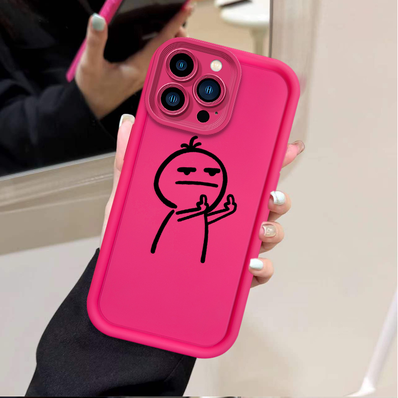 Cartoon Fun Stickman Soft Phon - Phone Cases Otterbox incelemesi ve fiyatı
